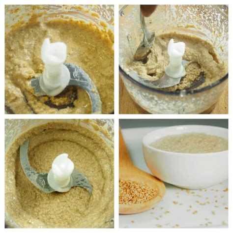 Proceso de elaboración de tahini casero