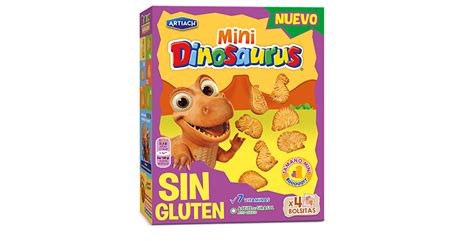 Paquete de galletas Dinosaurus sin gluten