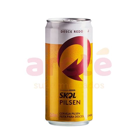 Imagen de una lata de cerveza Skol