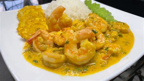 Ingredientes para camarones encocados