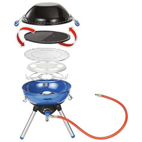 Diagrama de las 5 opciones de cocción del Campingaz Party Grill 400 CV