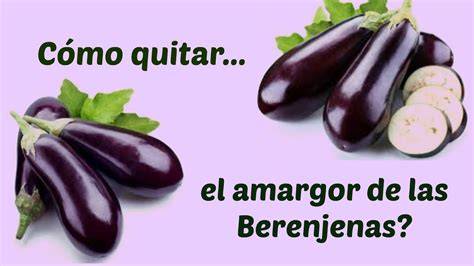 Berenjenas en remojo para quitar amargor