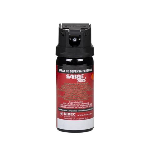 Diferentes modelos de sprays de pimienta Sabre Red
