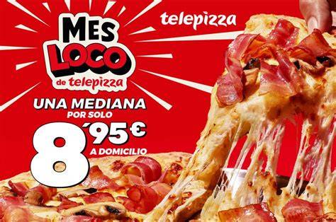 Anuncio de promociones de Telepizza