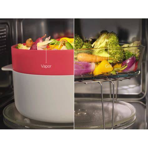 Accesorios para microondas con función grill y vapor