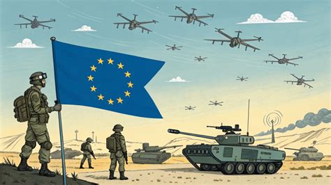 Infografía sobre la cooperación en la industria de defensa europea