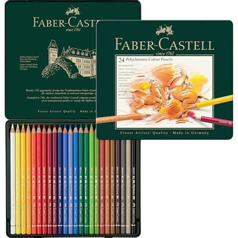 Lápices Faber-Castell Polychromos en diferentes colores