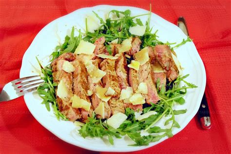 Plato de Tagliata de ternera