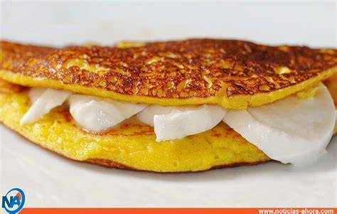 Cachapas de auyama en una sartén