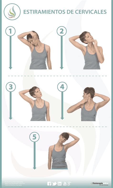Persona realizando ejercicios de fisioterapia para el cuello y hombros