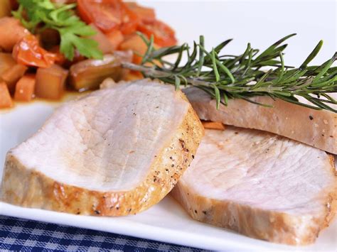 Cinta de lomo guisada lista para servir