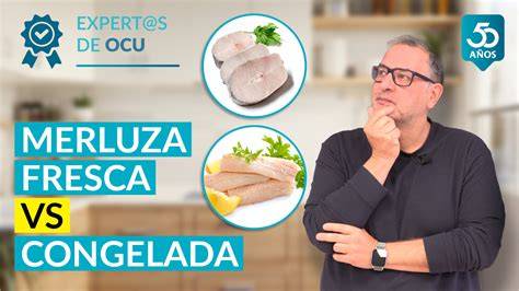 Merluza fresca y congelada