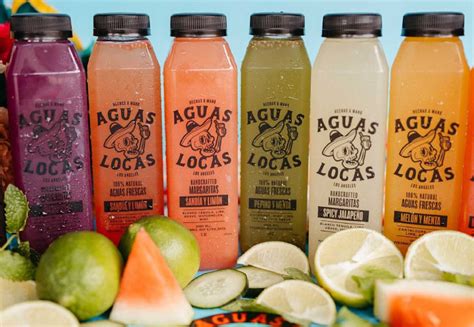 Aguas locas en un mercado mexicano