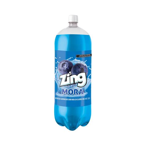 Agua loca de mora azul con menta