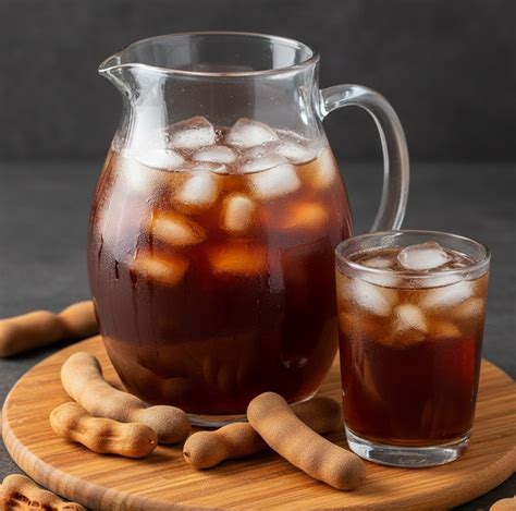 Tamarindo y hielo para agua loca