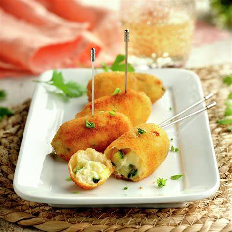 Croquetas de calabacín con queso