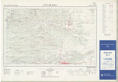 Mapa de Cúllar, Granada
